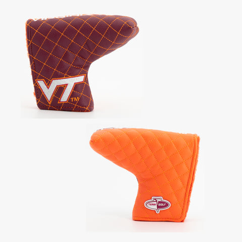 Virginia Tech Hokies Split Quilted Blade Putter Cover
