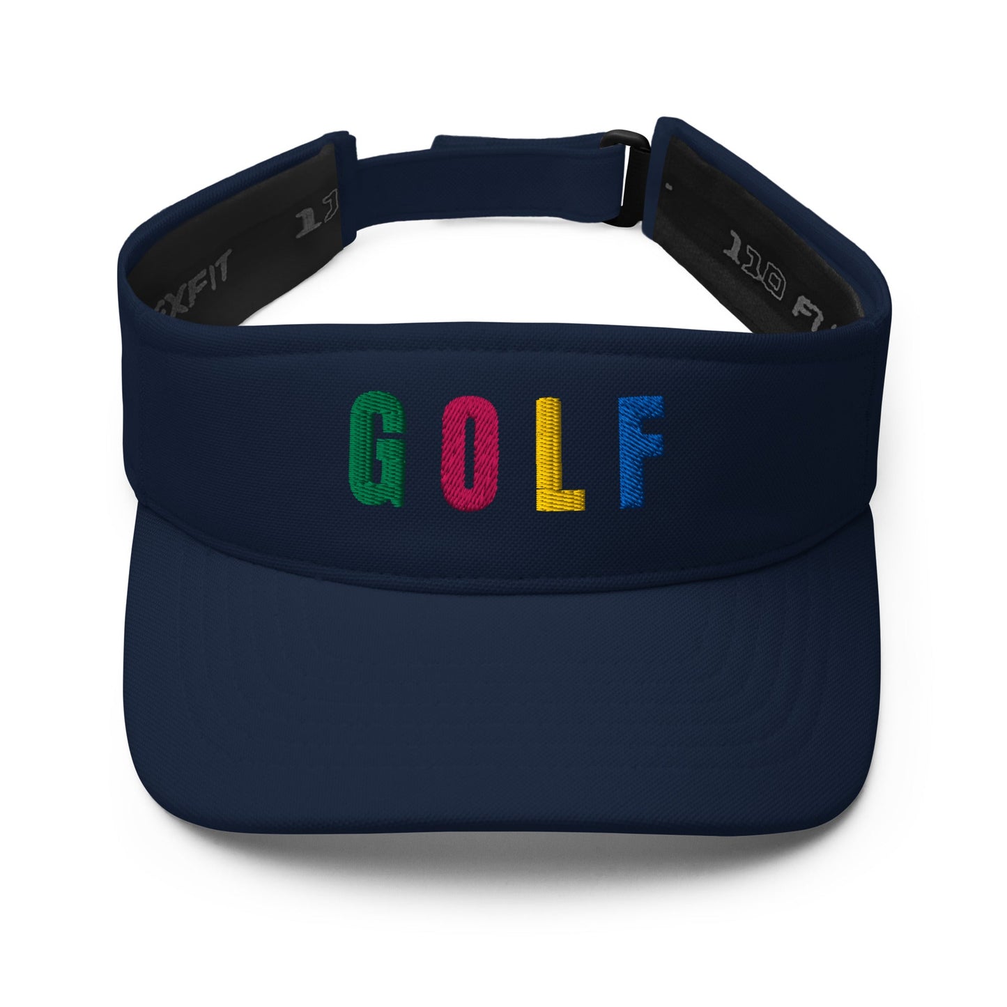 GOLF Embroidered Lightweight Women's Visor – Birdie Pop Collection