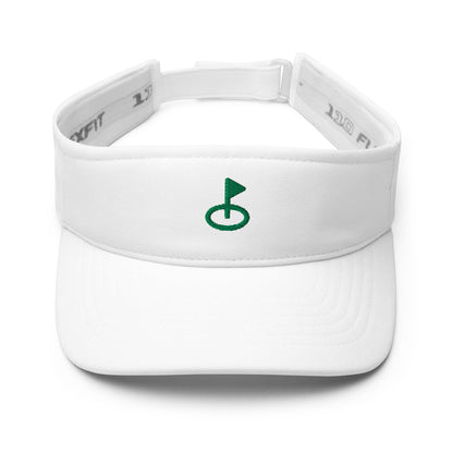 Embroidered Golf Flag Visor – Minimalist Women’s Golf Visor