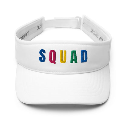 SQUAD Embroidered Women’s Golf Visor - Birdie Pop Collection