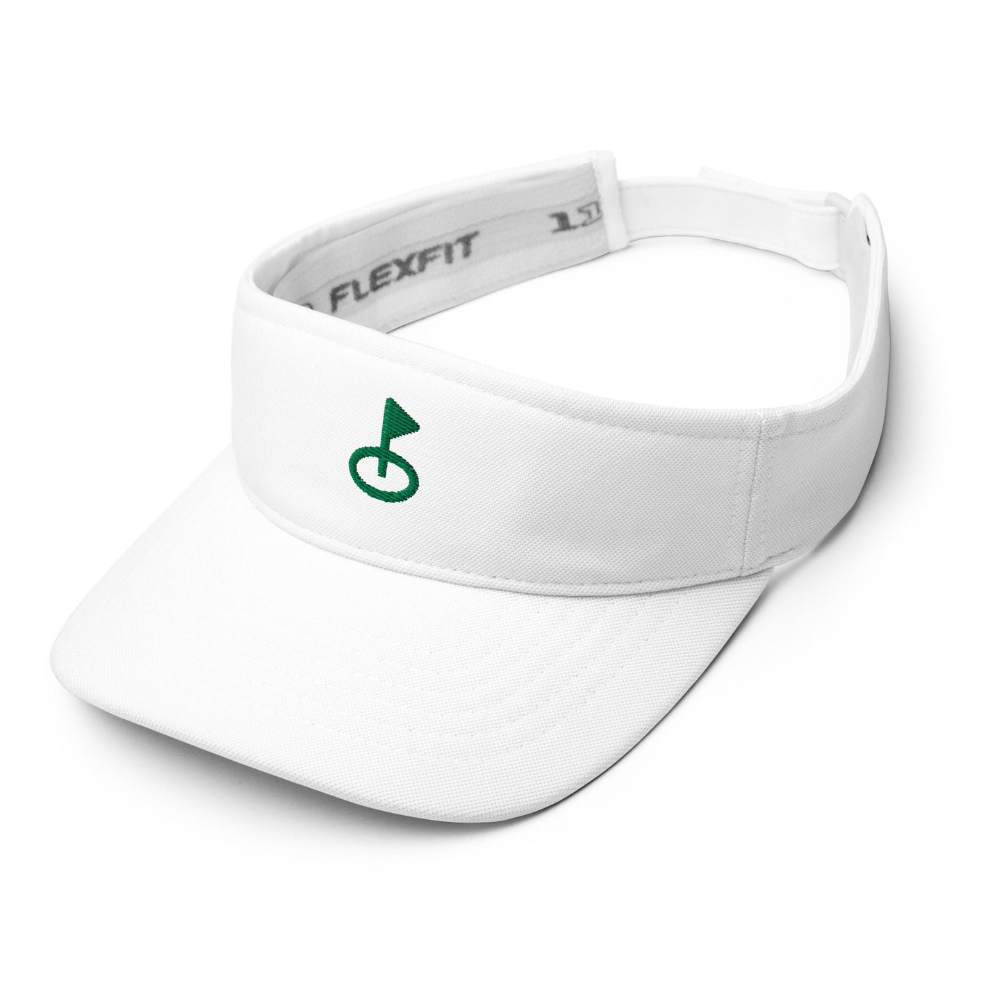 Embroidered Golf Flag Visor – Minimalist Women’s Golf Visor