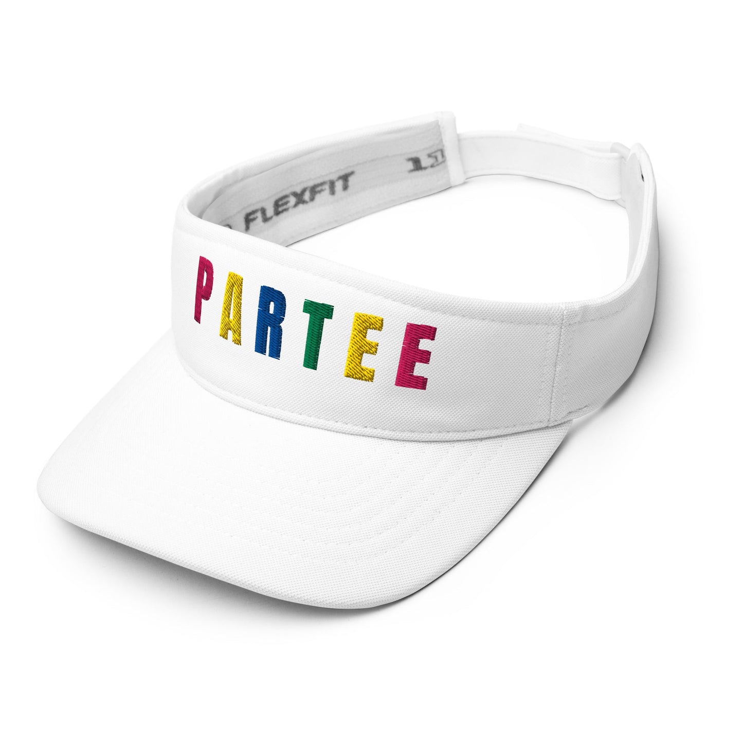 PARTEE Embroidered Golf Visor – Birdie Pop Collection