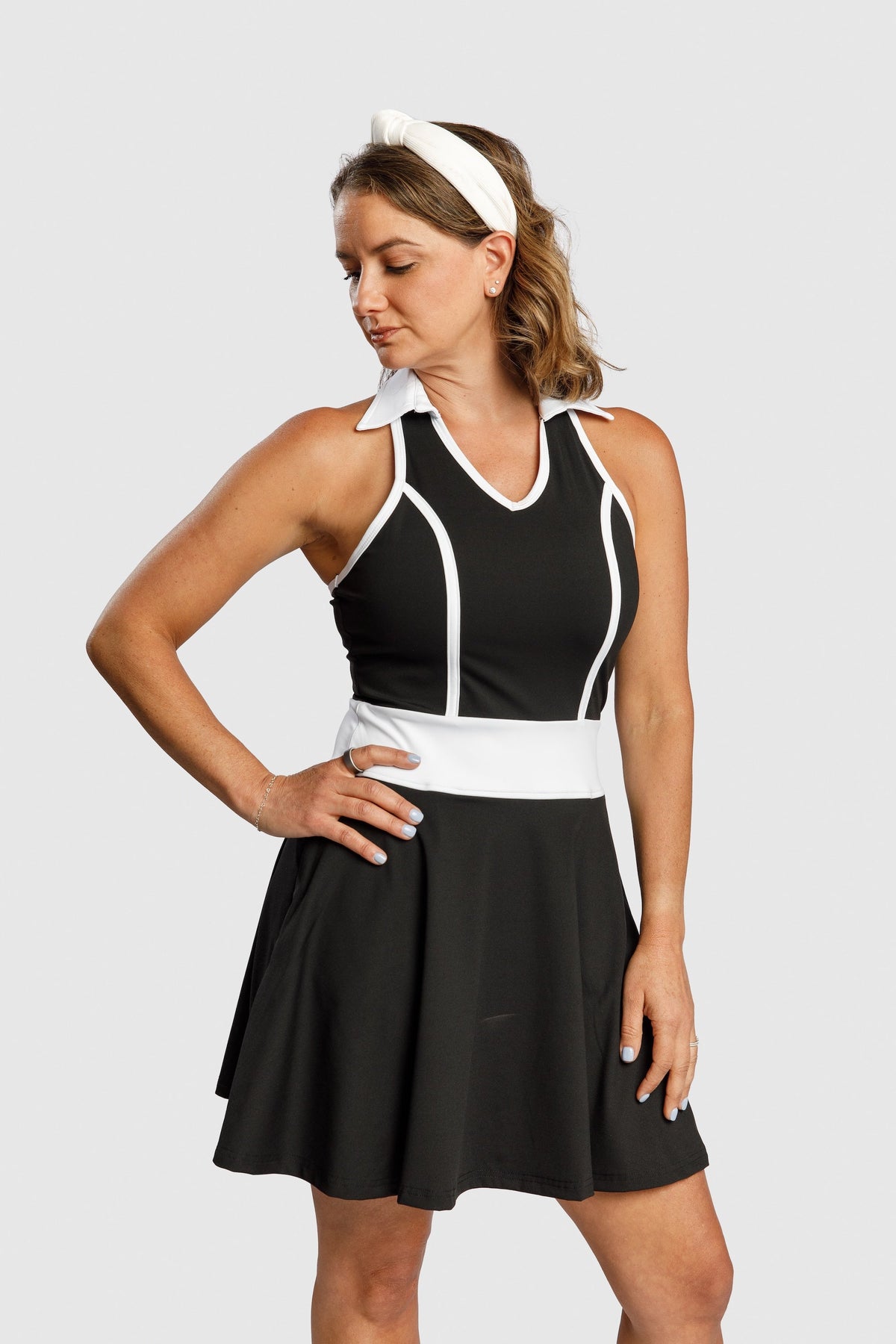Vita Contrast Dress, alternate product view 4
