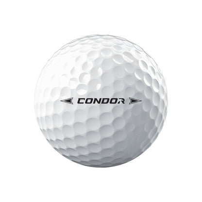 Volvik Condor white golf balls — ball model mark