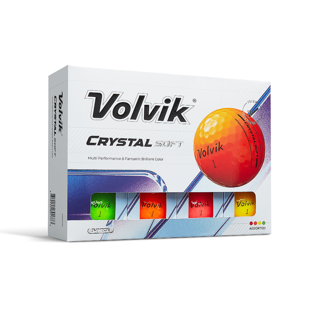 Volvik Crystal Soft Assorted front detail