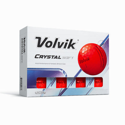 Volvik Crystal Soft Red box packaging