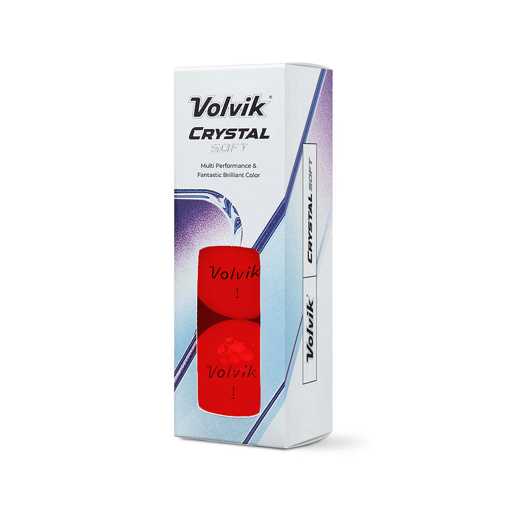 Volvik Crystal Soft Red sleeve