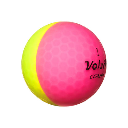 Volvik Pink dual-color ball detail