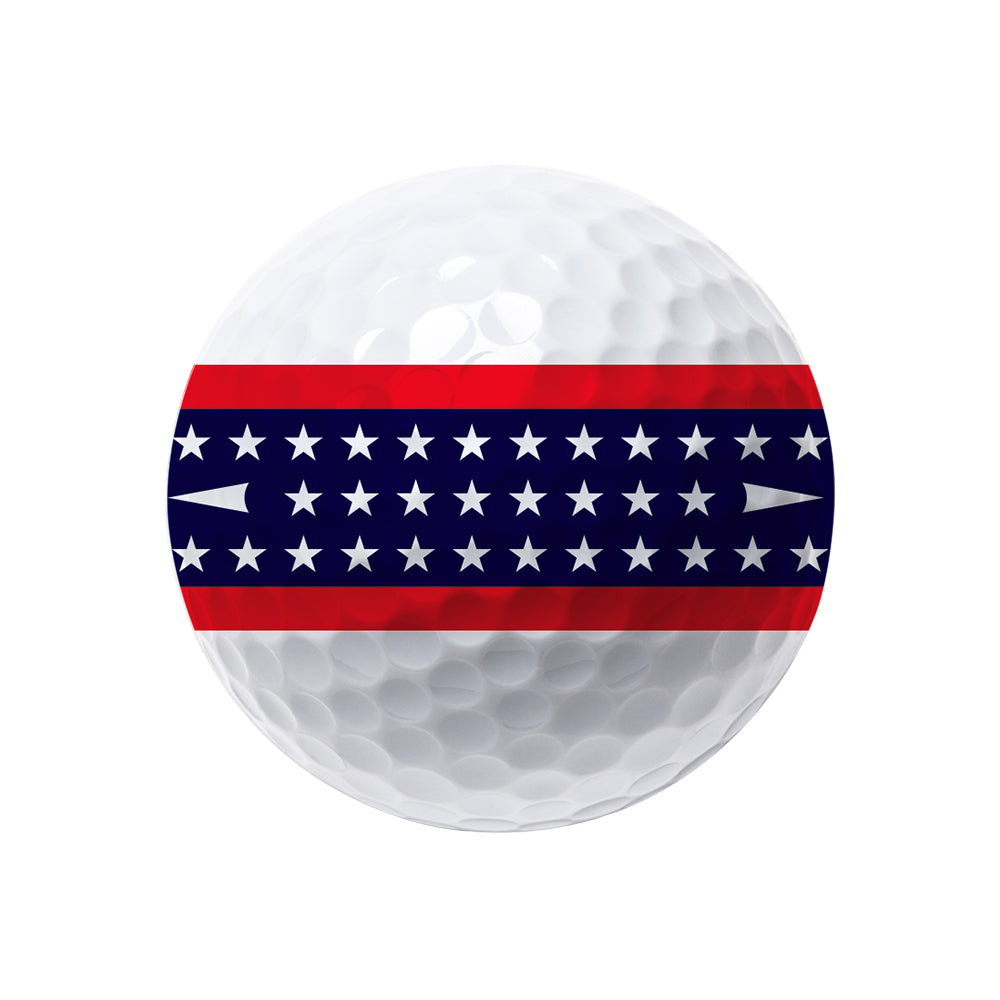 Volvik Vista3 USA Patriot Golf Balls – 1 Dozen detail