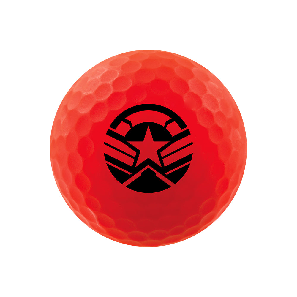 Volvik Marvel Captain America Sam Wilson Vivid Soft individual golf ball view 1