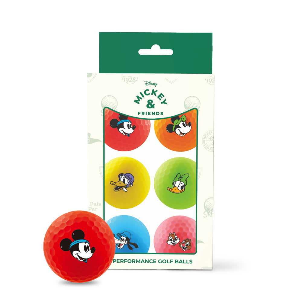 Volvik Disney Mickey & Friends Country Club Vimat Golf Balls – 6 Pack packaging