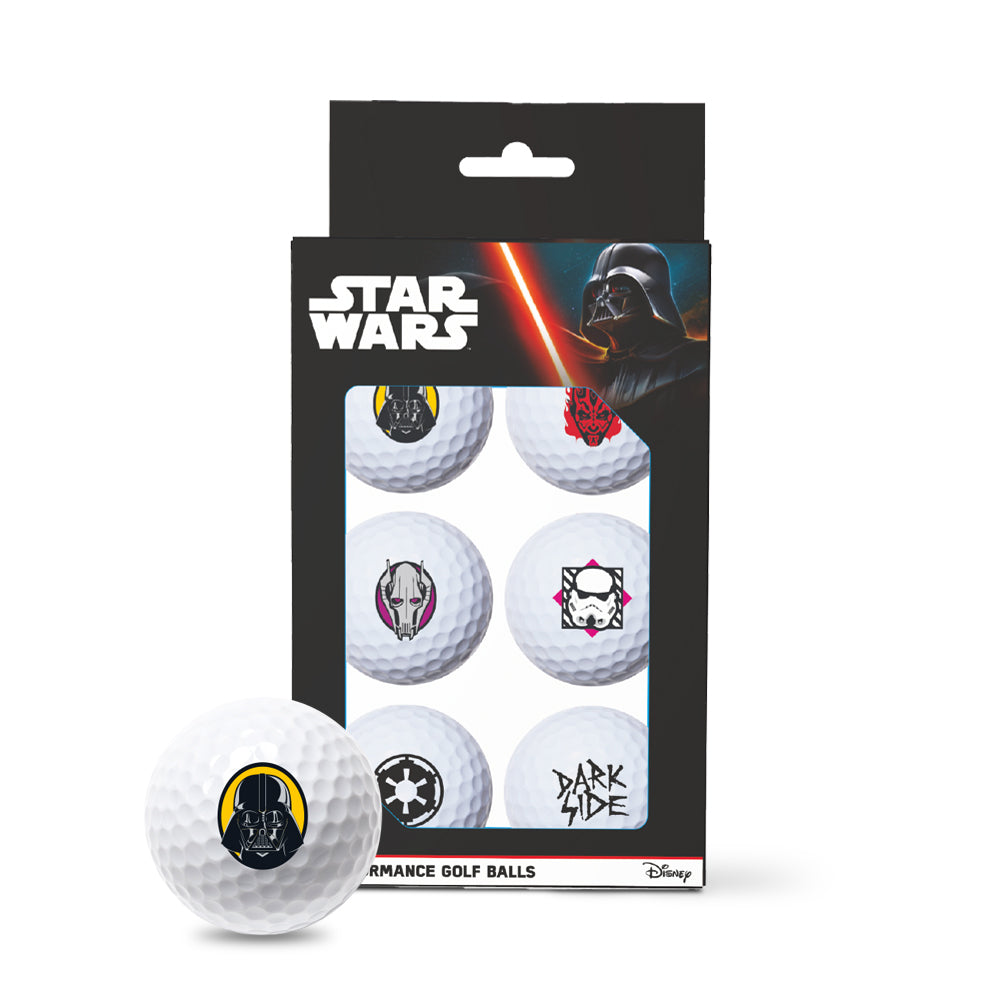 Volvik Star Wars Dark Side Power Soft Golf Balls – 6 Pack packaging