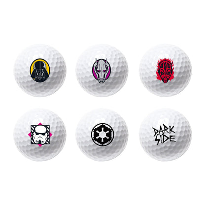 Volvik Star Wars Dark Side Power Soft Golf Balls – 6 Pack detail