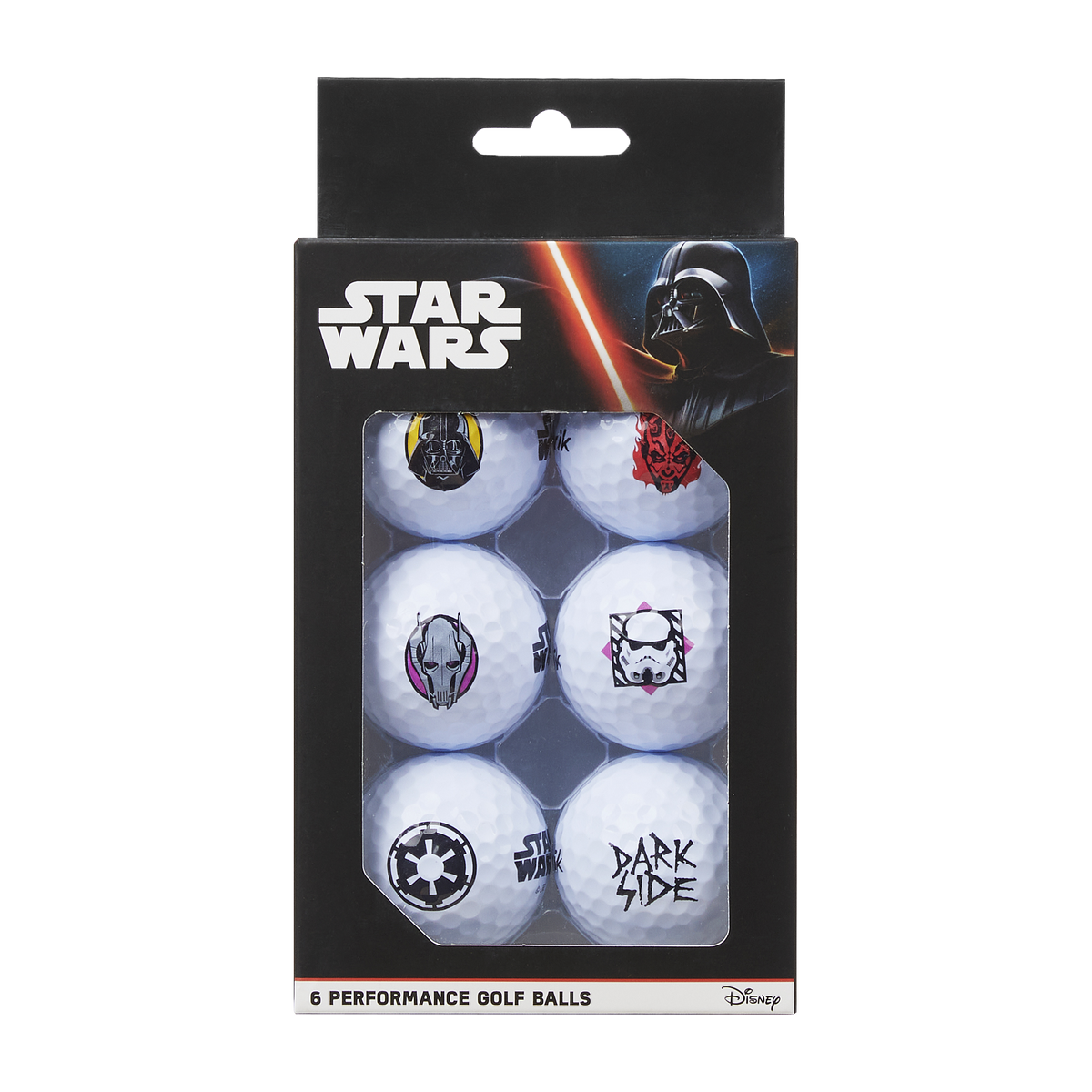 Volvik Star Wars Dark Side six-ball studio product image