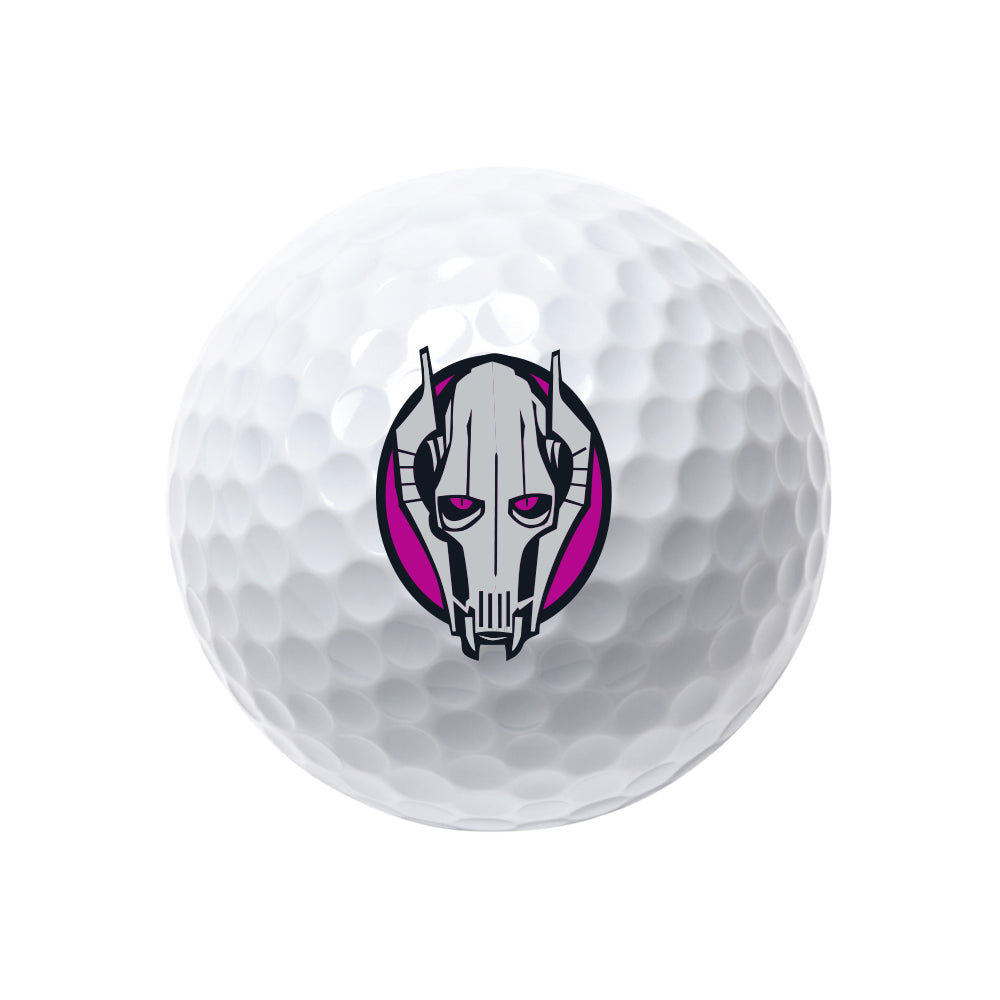 Volvik Star Wars Dark Side individual white Power Soft golf ball design 4