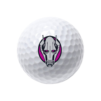 Volvik Star Wars Dark Side individual white Power Soft golf ball design 4