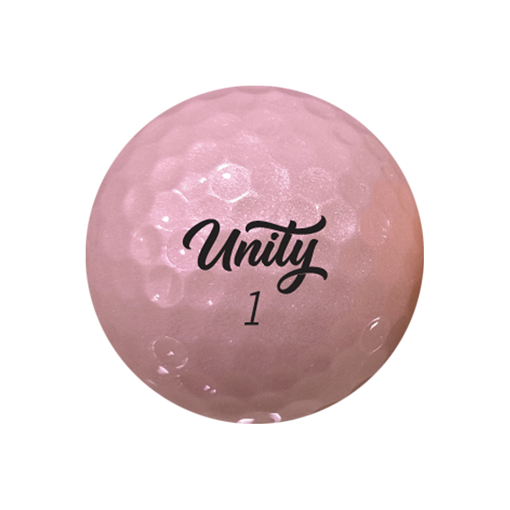 Volvik BCRF Unity light pink golf ball