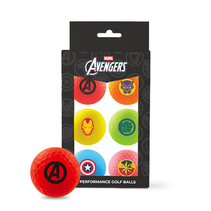 Volvik Marvel Avengers Vimat six-ball pack with packaging