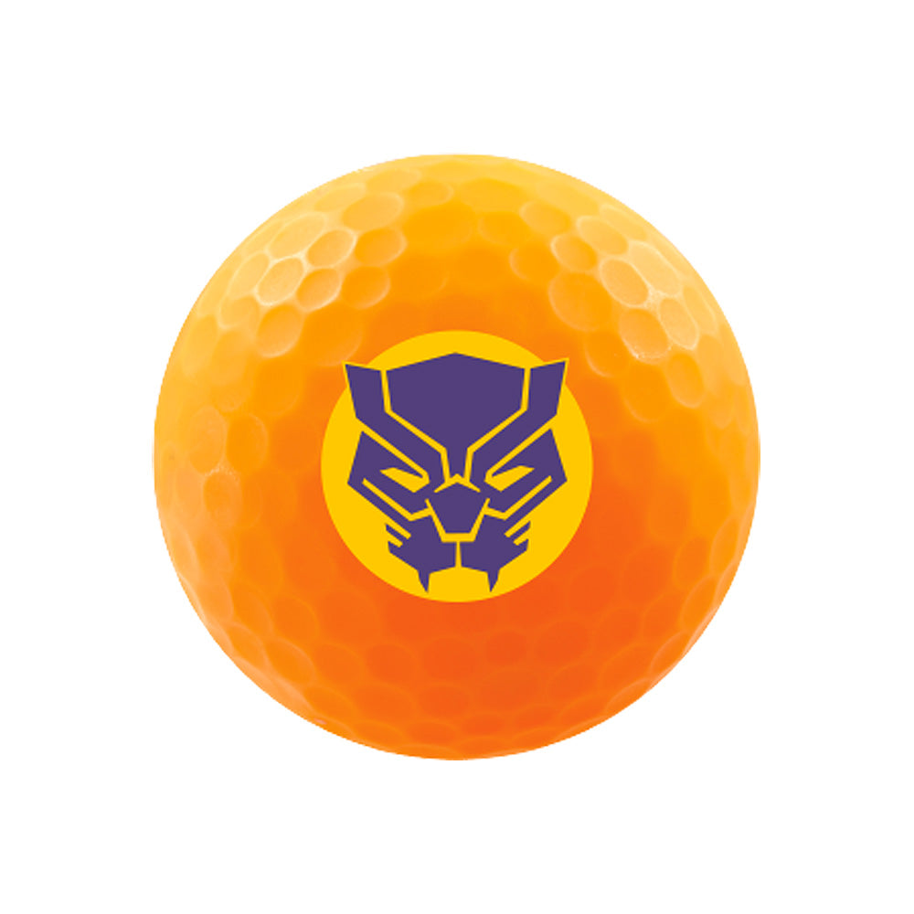 Volvik Orange Black Panther Vimat golf ball