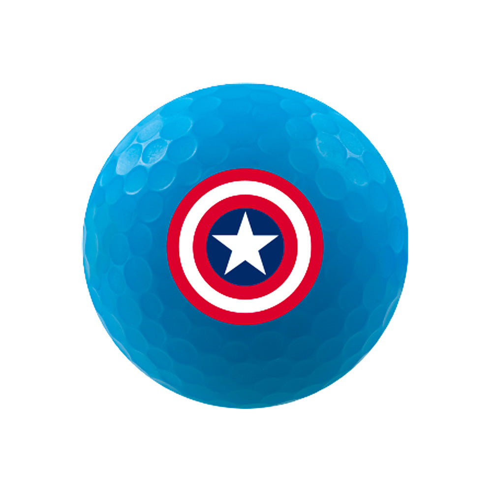 Volvik Blue Captain America Vimat golf ball