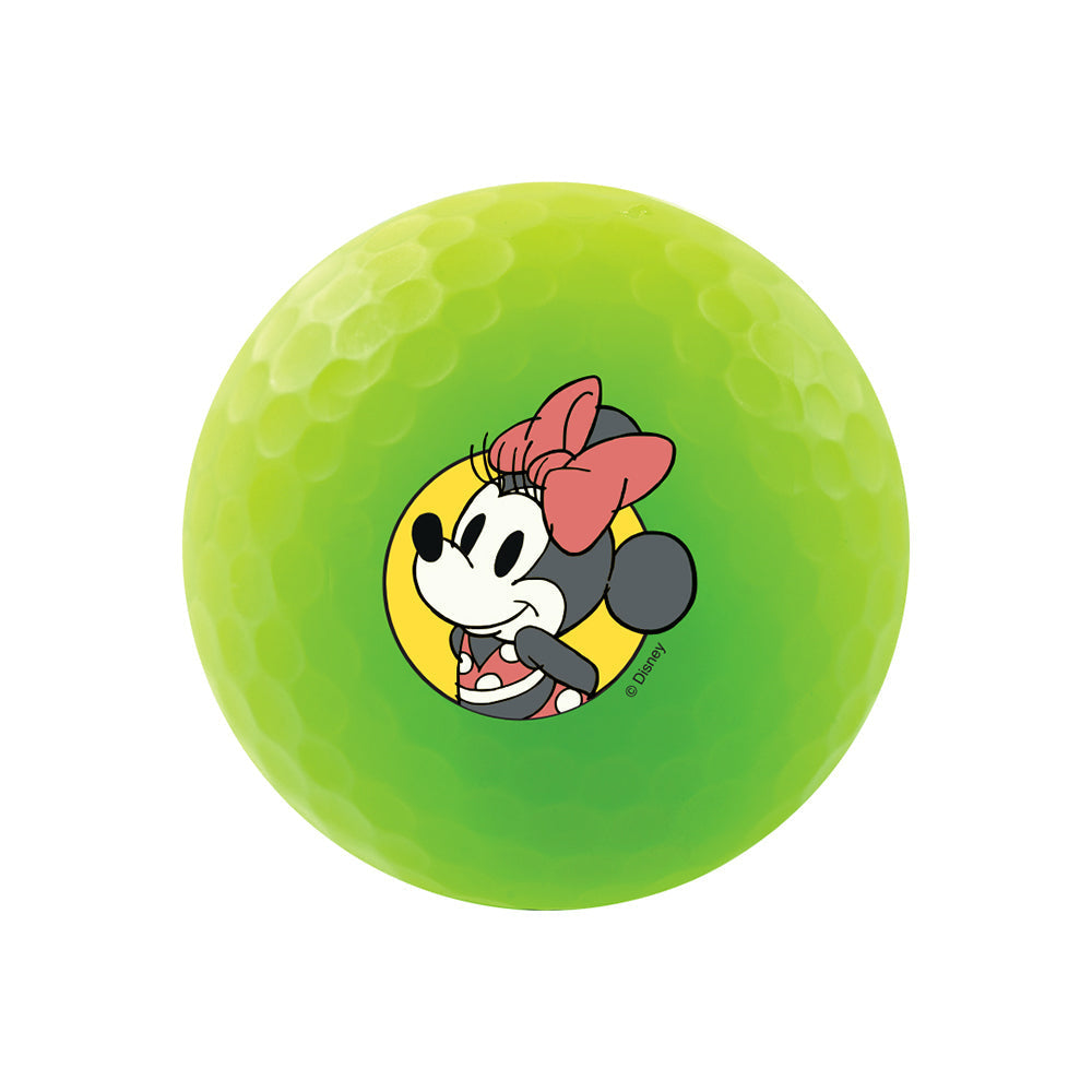 Volvik Disney Mickey and Minnie Sunny Smiles Vivid Soft six golf balls detail