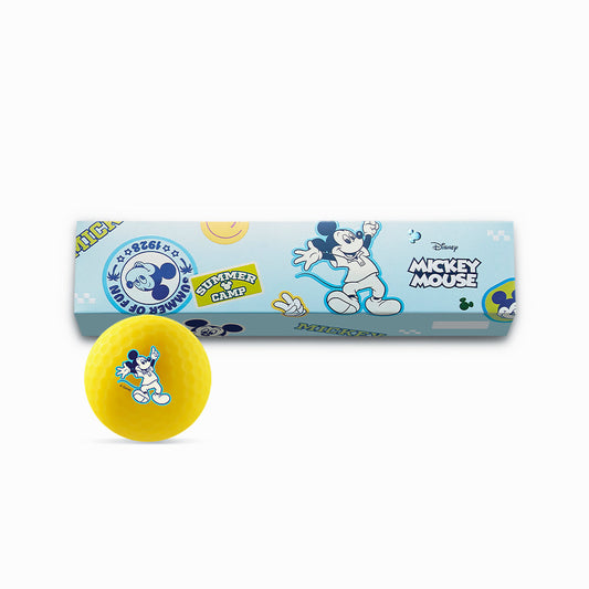 Volvik Disney Mickey Mouse Vivid Soft gift box with a yellow Mickey golf ball