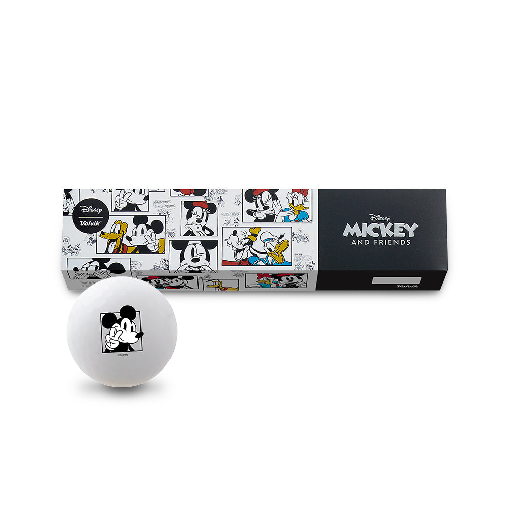 Volvik Disney Mickey and Friends Vivid Soft gift box with a white character golf ball