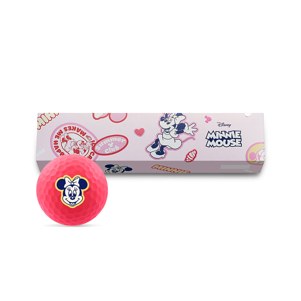 Volvik Disney Minnie Mouse Vivid Soft four golf ball gift set 
