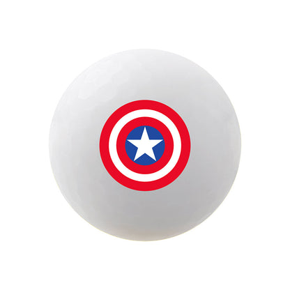 Volvik Vivid Soft Marvel Captain America Golf Balls – 4 Ball Pack detail