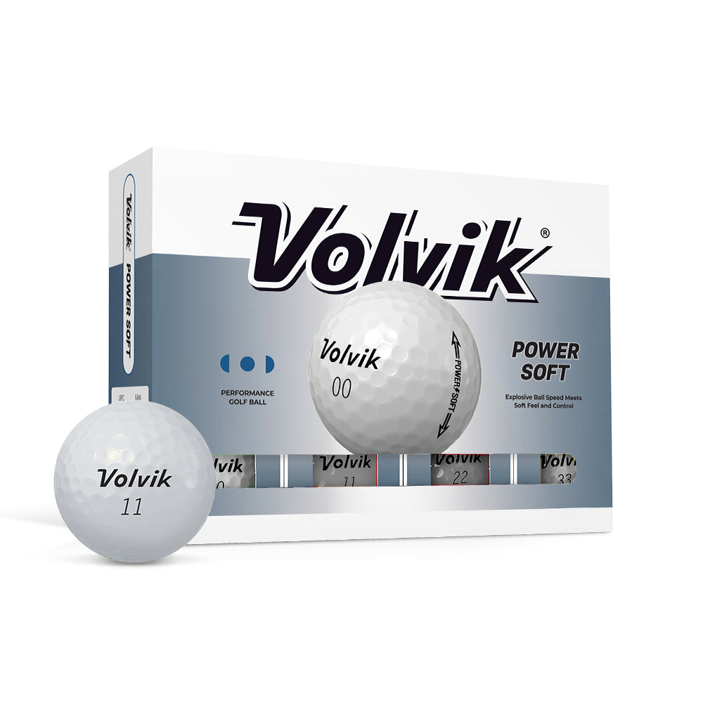Volvik Power Soft White — ball and box