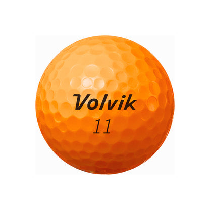 Volvik Power Soft Orange — ball logo