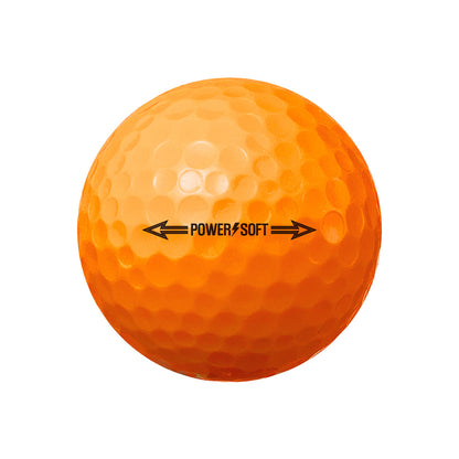 Volvik Power Soft Orange — ball model mark