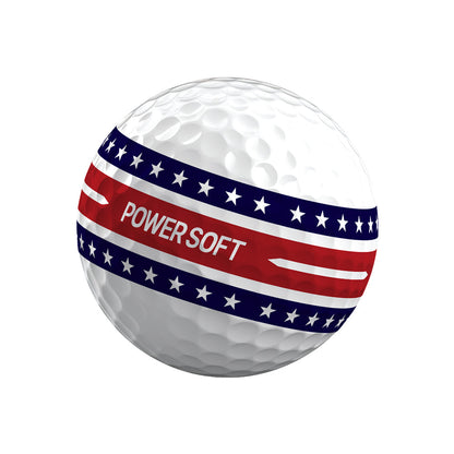 Volvik Power Soft USA Patriot Edition — ball logo