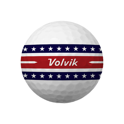 Volvik Power Soft USA Patriot Edition — ball logo