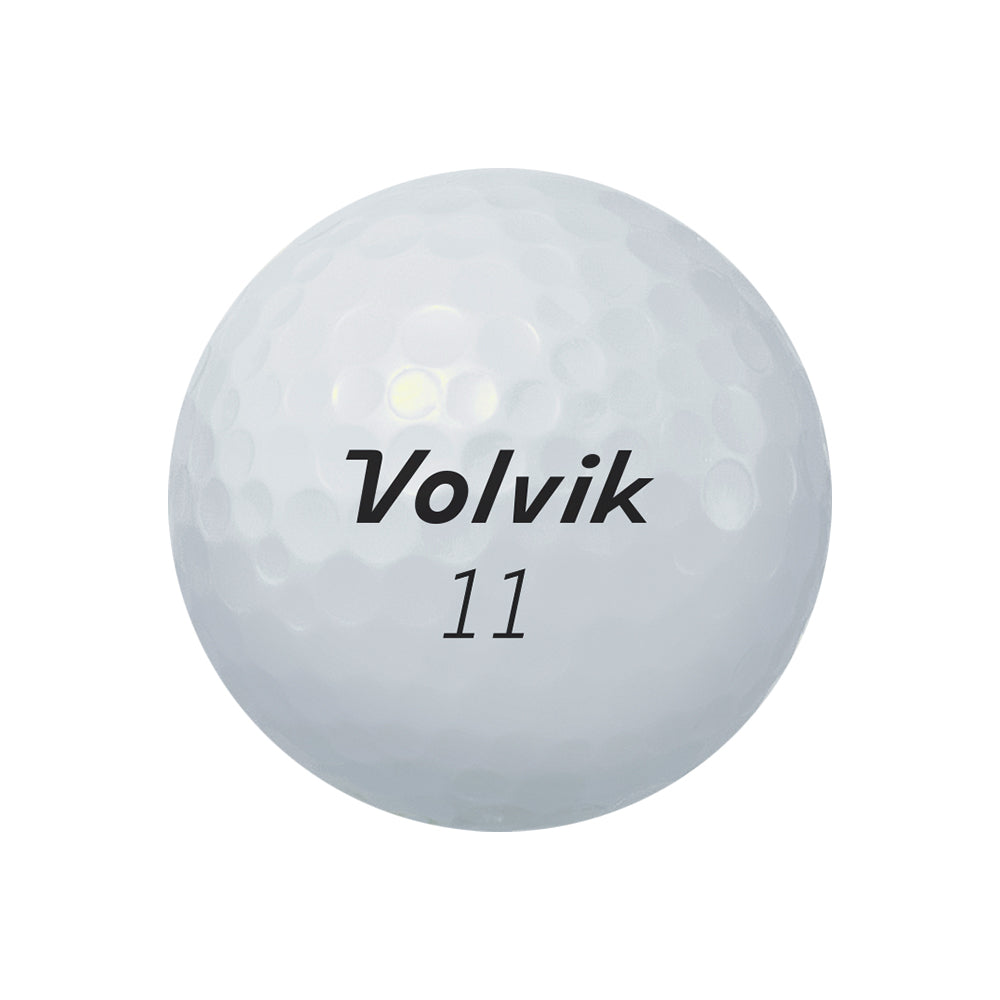Volvik Power Soft White — ball logo