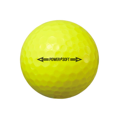 Volvik Power Soft Yellow — ball model mark
