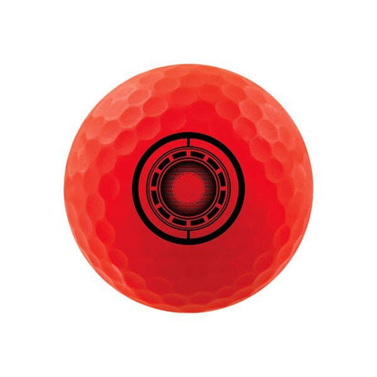 Volvik Vivid Soft Marvel Series Golf Balls with Ball Marker – 4 Ball Gift Set - Spider-Man - Club Rehab