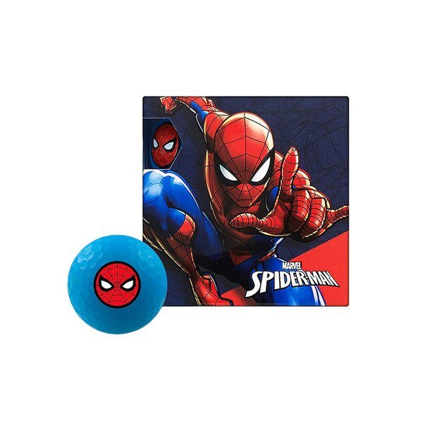 Volvik Vivid Soft Marvel Spider-Man Golf Balls – 4 Ball Pack - Club Rehab