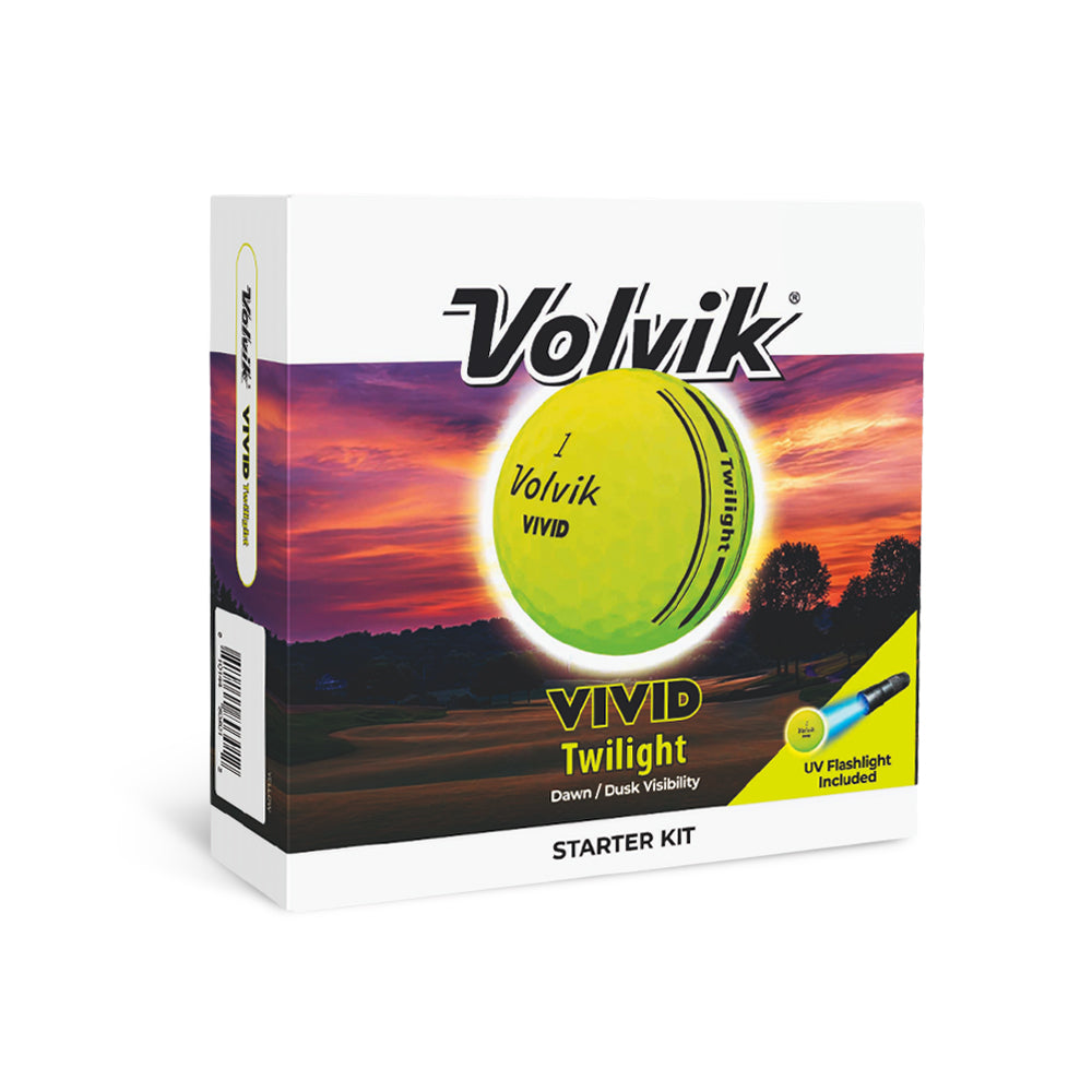 Volvik Vivid Twilight Starter Pack Yellow — box