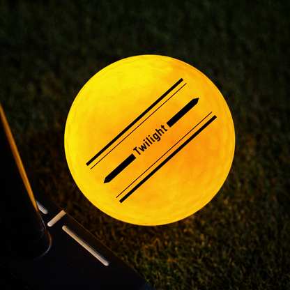 Volvik Vivid Twilight golf ball feature view
