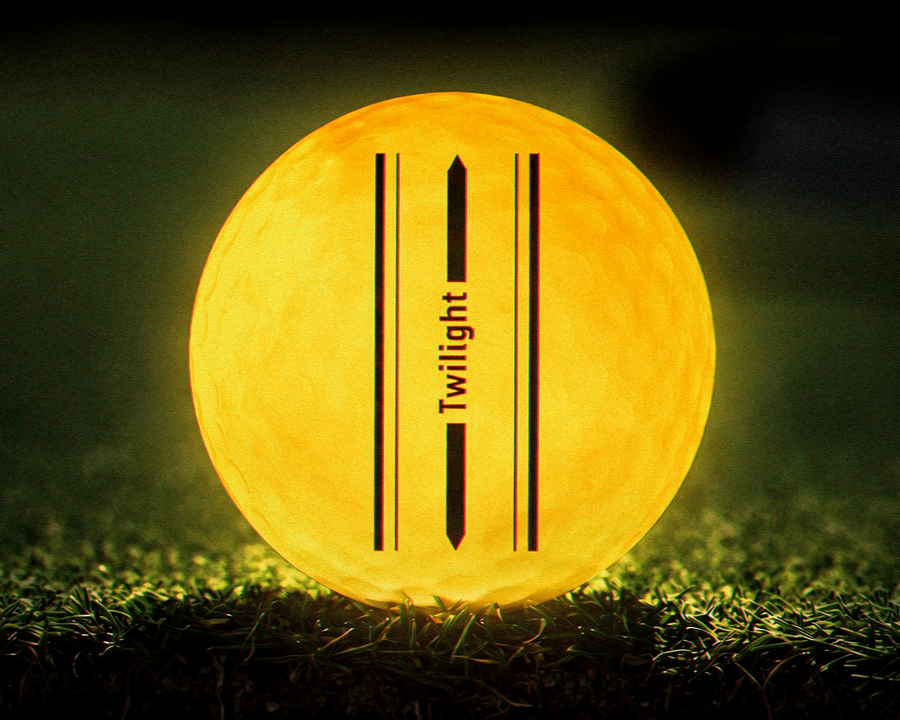 Volvik Vivid Twilight golf ball cover detail