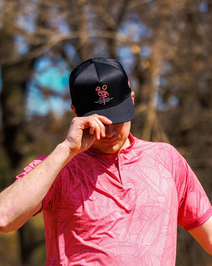 Waggle Original Snapback Hat - Flamingo Bay - Club Rehab