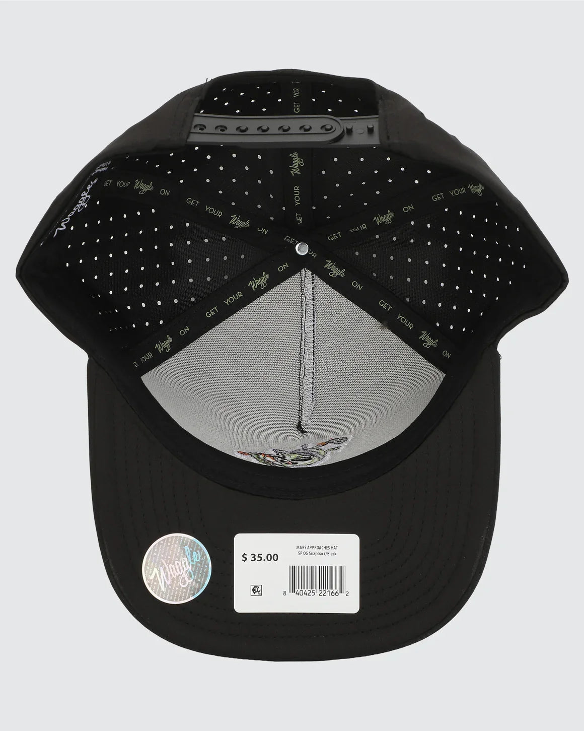 Waggle Original Snapback Hat - Mars Approaches - Club Rehab