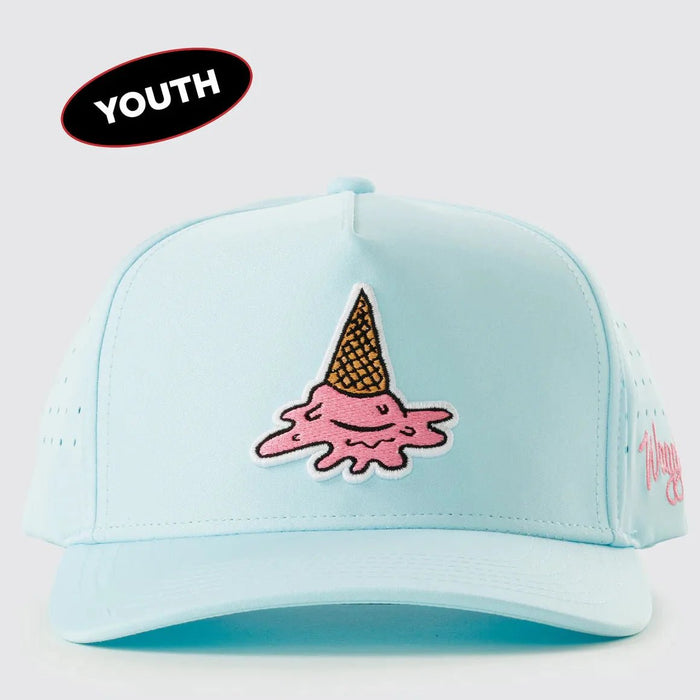 Waggle Original Snapback Hat - Scoops and Swings (Youth) - Club Rehab