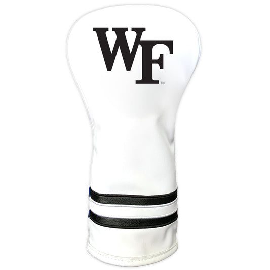 Wake Forest Demon Deacons Vintage Golf Headcovers – White - Club Rehab
