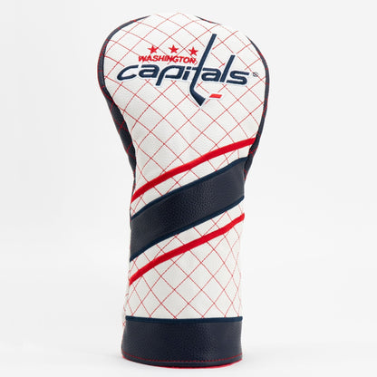 Washington Capitals stripe driver quilted golf headcover