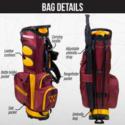 Washington Commanders Fairway Stand Bag - Image 2 - Club Rehab