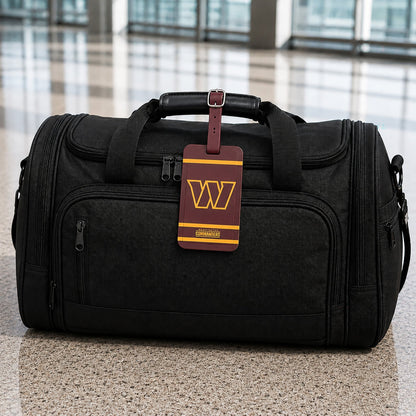 Washington Commanders plastic golf bag tag by Team Golf, product photo 5