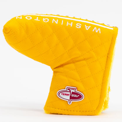 Washington Commanders Split Blade Putter quilted headcover, back view