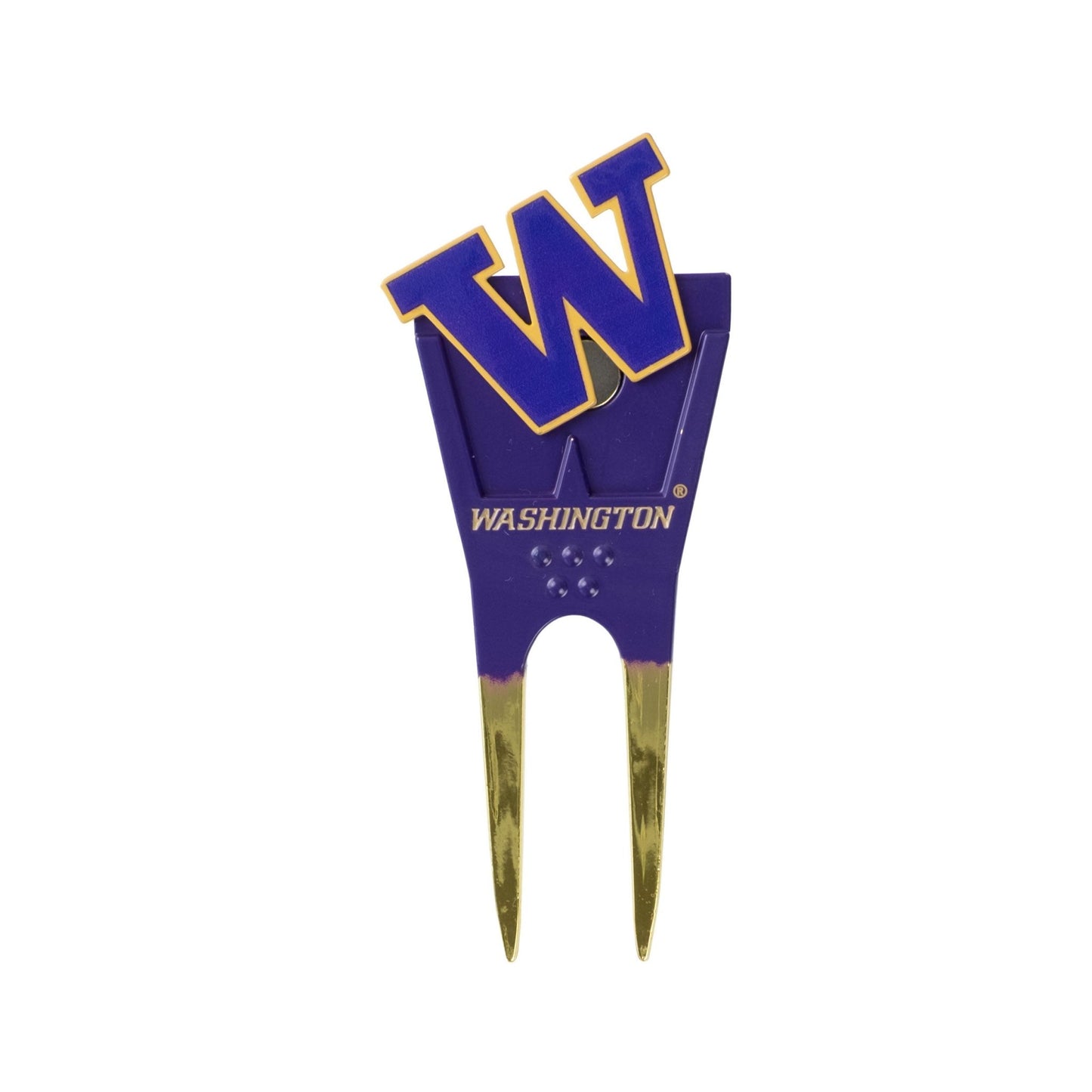 Washington Huskies Custom Shaped Divot Tool - Image 3 - Club Rehab